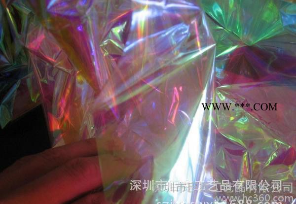 台湾彩虹膜 日本彩虹膜 美国3M幻彩膜 进口电镀膜原料低价批发图3