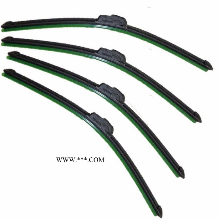 批发 **驱水静音硅胶雨刷 无骨汽车雨刷器 镀膜硅胶汽车雨刷 荷叶去水雨刮器图3