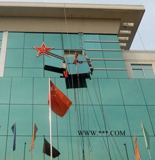 广州深圳高层楼宇夹胶镀膜钢化玻璃更换图1