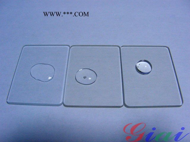 供应激埃特定制眼镜来料镀膜,仪器仪表视窗,指纹分析仪视窗图3