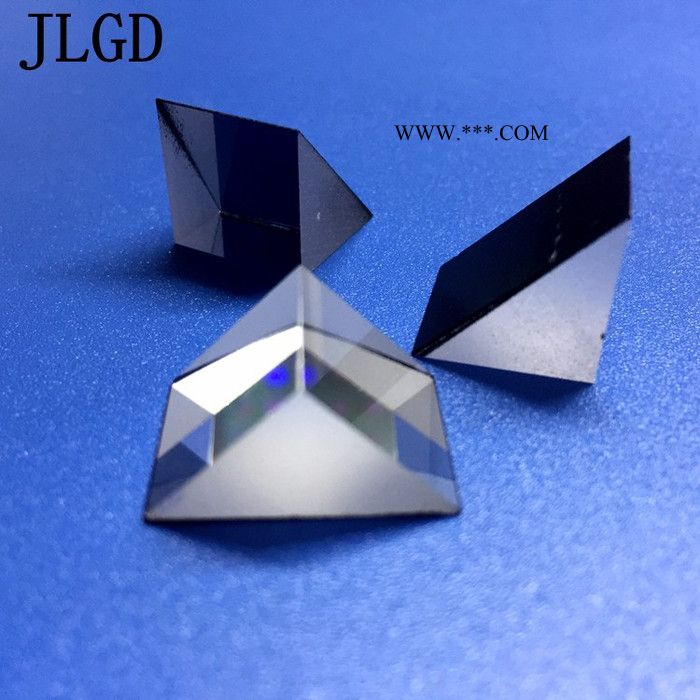 **三棱镜 加工玻璃棱镜 定制实验器材直角菱镜 光学镀膜加工图2