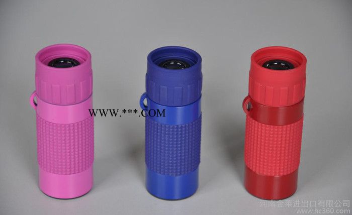 迷你便携纯光学玻璃 7x18彩色单筒望远镜 多层镀膜 纯光学 加工定制 批发零售图3