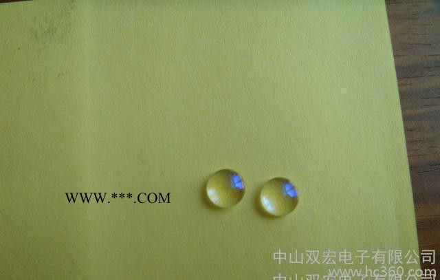 3MM非球面镀膜聚焦透镜 焦距6MM玻璃镜片 激光聚焦镜图2