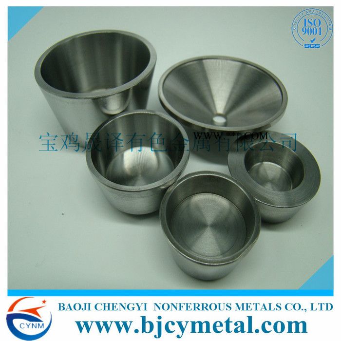 宝鸡厂家生产99.95%高纯Mo1钼坩埚 钼舟真空镀膜配件 可来图来样加工图2