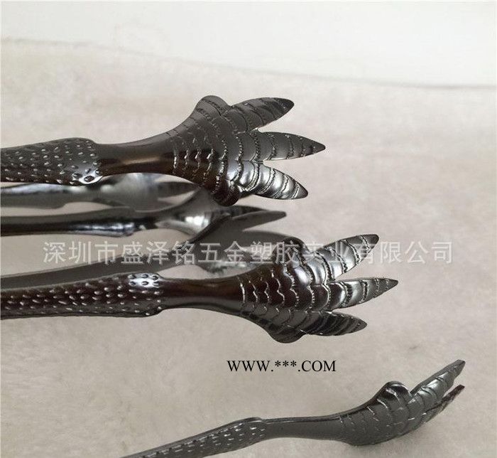 不锈钢表面抛光 五金夹子真空电镀黑色 真空镀厂 UV真空镀膜图3