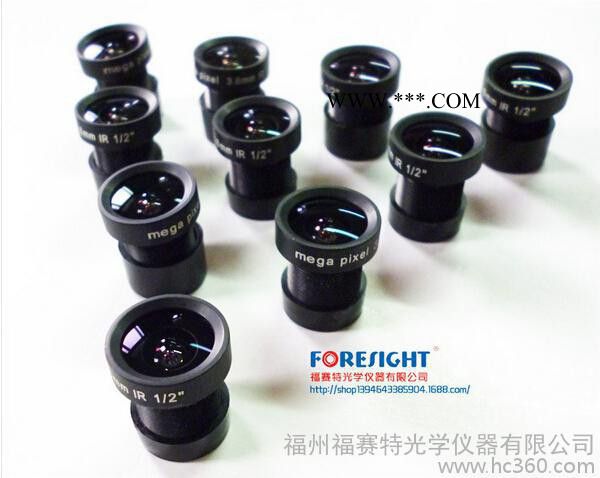 **板机3.6mm三百万高清镜头 安防镜头 1/2寸靶面多层镀膜镜头图2