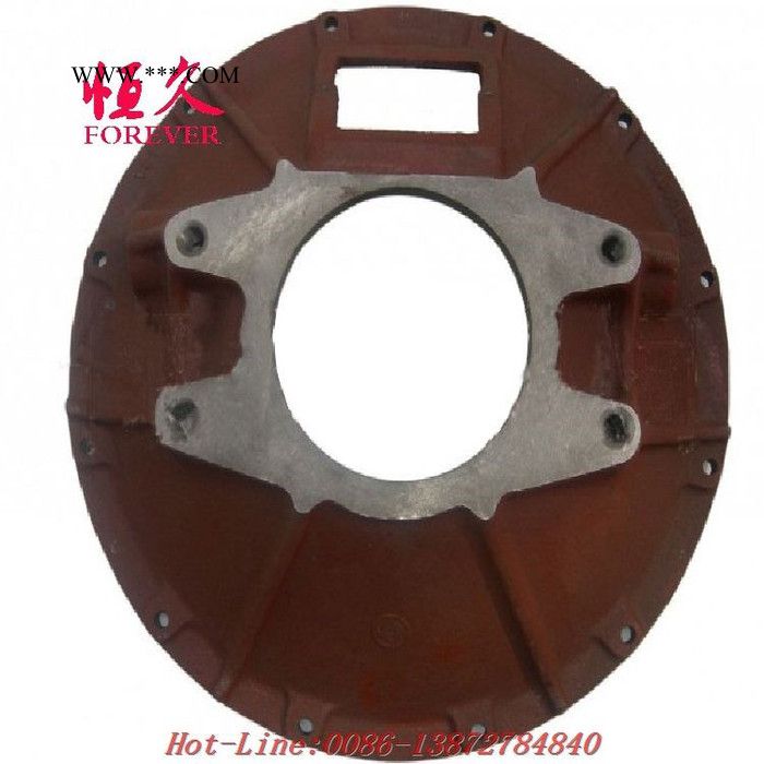 东风245EQ2102G军车越野车16A-01010 离合器壳图2