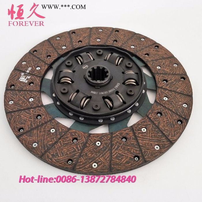 东风猛士离合器片EQ2050军车配件 猛士离合器从动盘离合器片1601C21-030图4