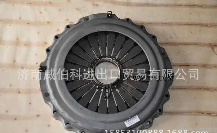 低价批发豪沃离合器压盘斯太尔压盘WG9725160100 离合器压盘图3