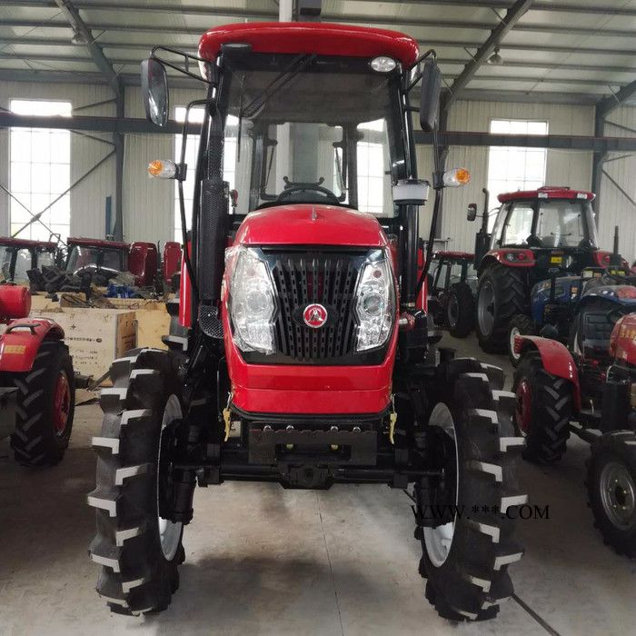 可调前桥流线型机罩农用四轮拖拉机 大棚菜园用四驱大马力拖拉机图7