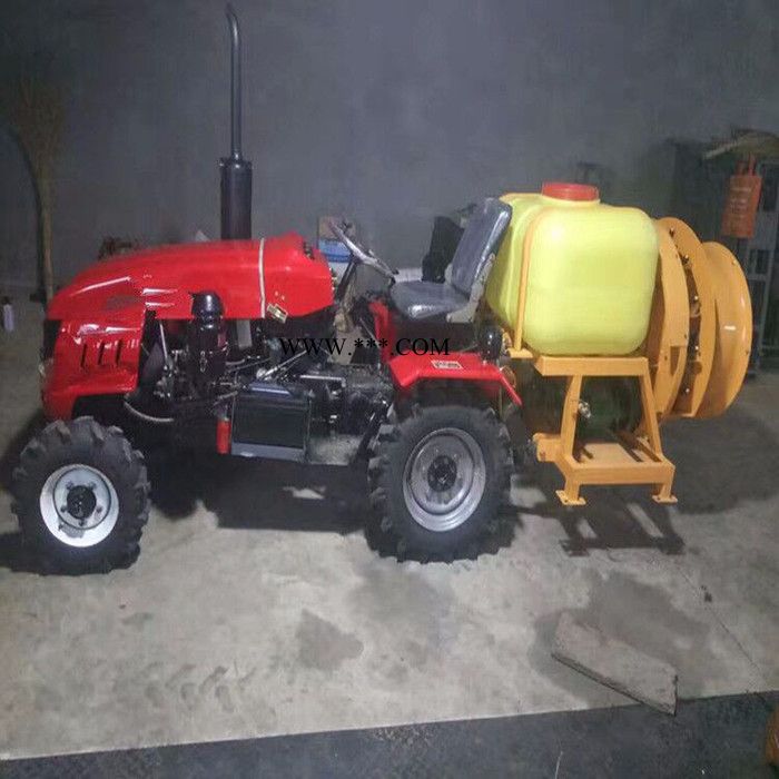 可调前桥流线型机罩农用四轮拖拉机 大棚菜园用四驱大马力拖拉机图4