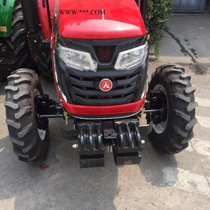 可调前桥流线型机罩农用四轮拖拉机 大棚菜园用四驱大马力拖拉机图2