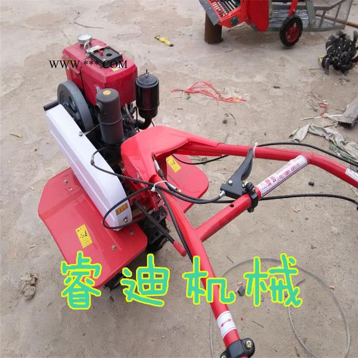 手拉汽油旋耕机 自动转向微耕机 新款带差速器精耕王图5