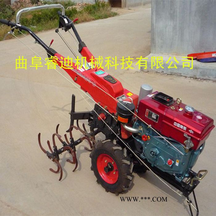 手拉汽油旋耕机 自动转向微耕机 新款带差速器精耕王图3