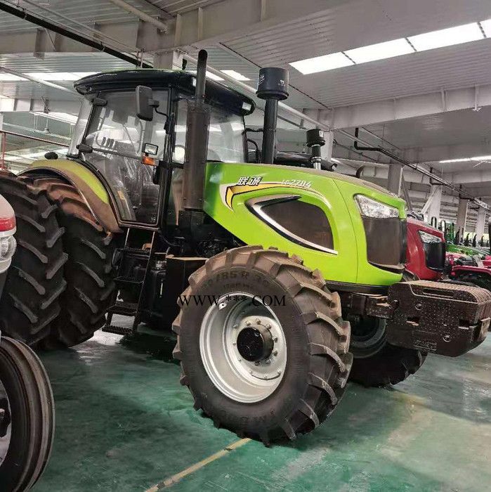 潍坊奥维2004拖拉机 全国可办理提档过户 进口特瑞堡轮胎 拉罗拉前桥拖拉机图3