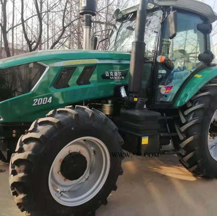潍坊奥维2004拖拉机 全国可办理提档过户 进口特瑞堡轮胎 拉罗拉前桥拖拉机图6
