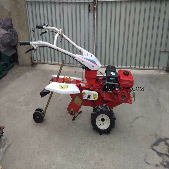 柴油动力开沟机 带差速器的微型田园管理机 大葱开沟培土机图2