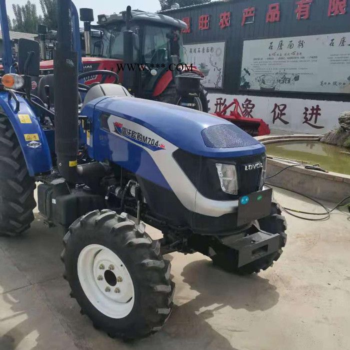 雷沃704农用四轮拖拉机 中型四驱果园耕整机 全新密封前桥高配大底盘拖拉机图4