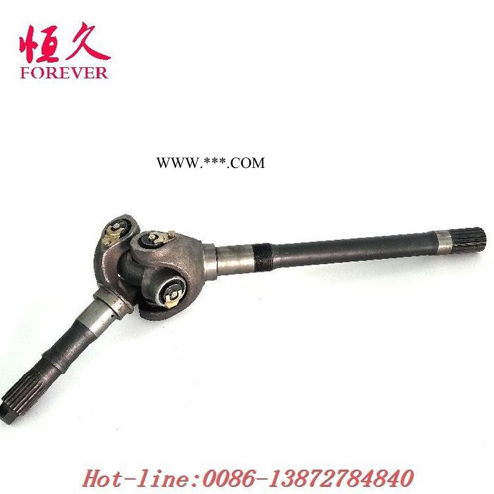 东风245配件EQ2102汽车前桥左半轴  右半轴图3