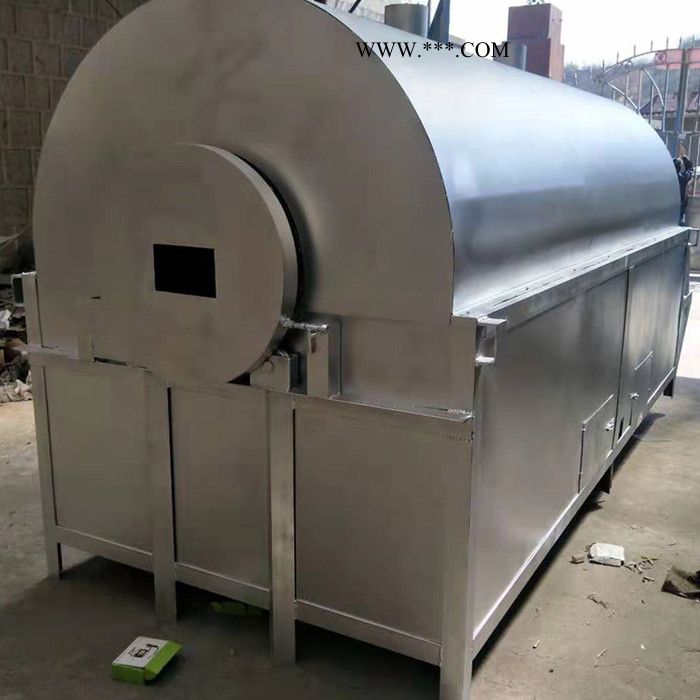 半轴传动 苦荞炒货机 油作物烘干炒货机 燃气加热炒籽机图3