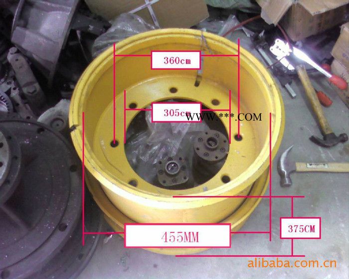 供应厦工41ZL15 / ZL18轮辋总成图2