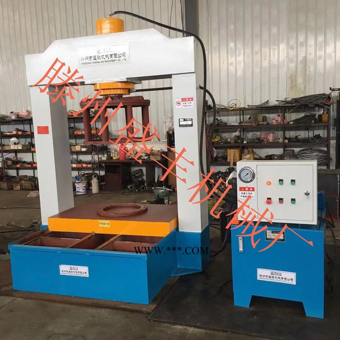 滕州实心轮胎压胎机厂家，100吨实心轮胎工程轮胎轮辋压胎机图8