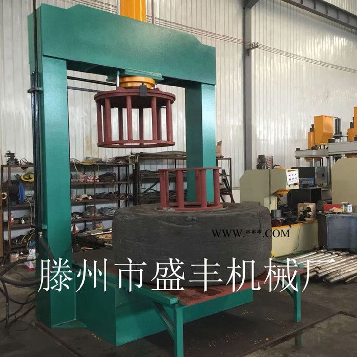 供应滕州盛丰SF120T工程轮胎拆装机轮辋定型压装机 实心胎压装机图5