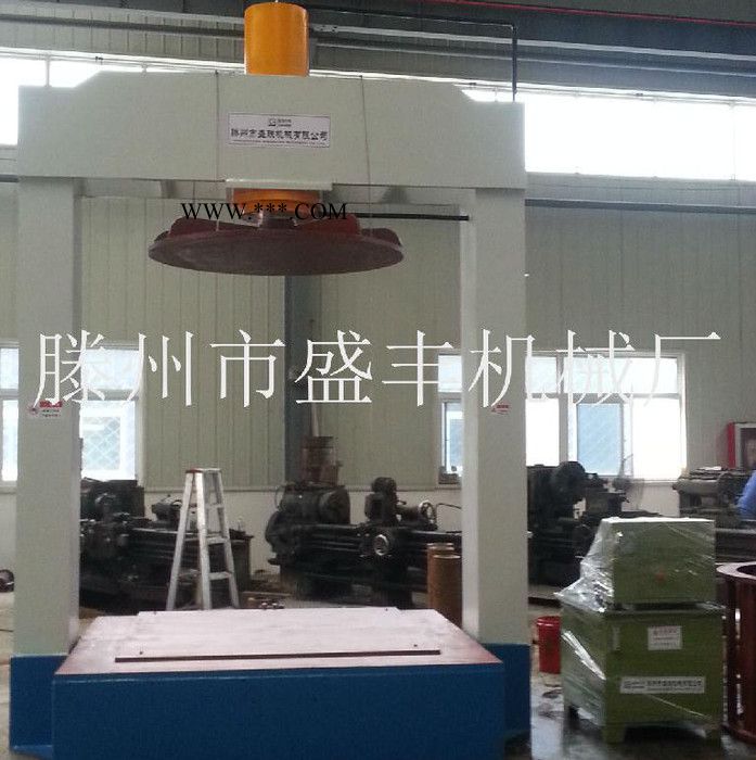 供应滕州盛丰SF100T实心轮胎轮辋拆装机.铲车轮胎压装机图4