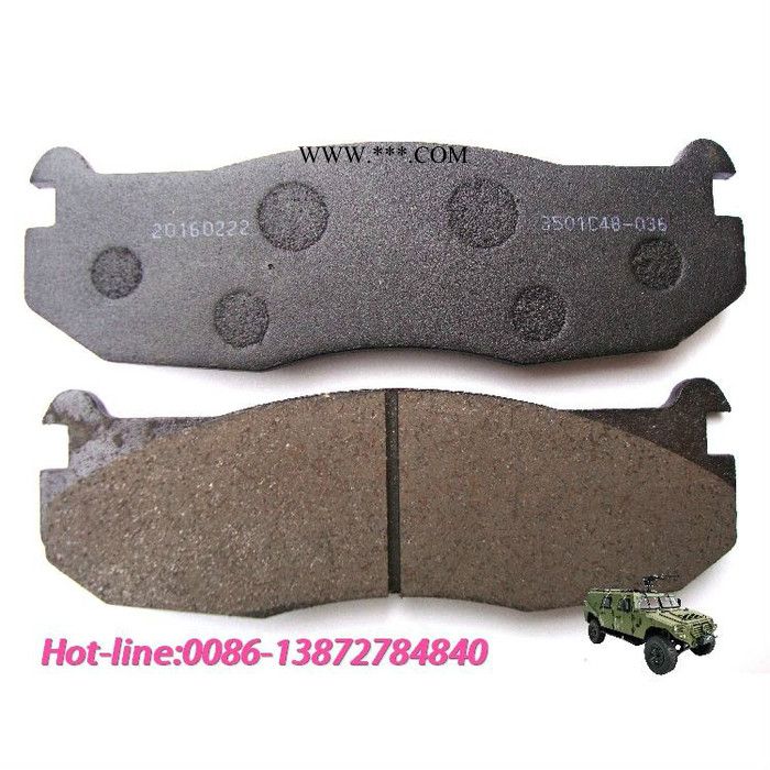 东风猛士EQ2060 刹车片3501C48-036图3