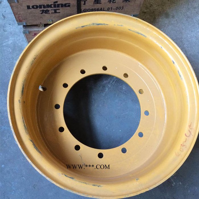 龙工装载机铲车配件 供应30型号轮毂 轮辋 钢圈总成图2
