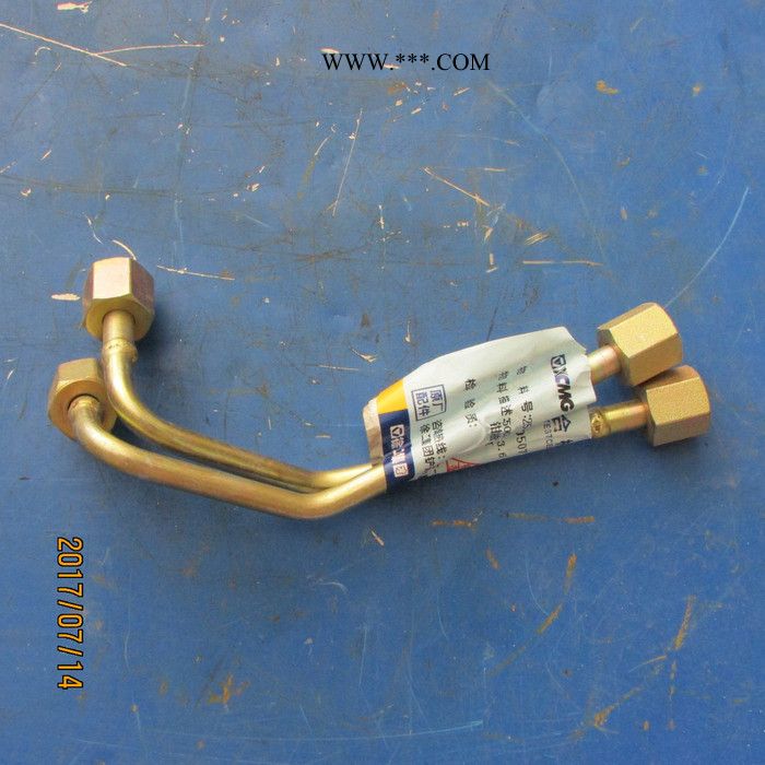 供应徐工机械配件装载机配件252900507    500KII.3.6制动钳油管II图1