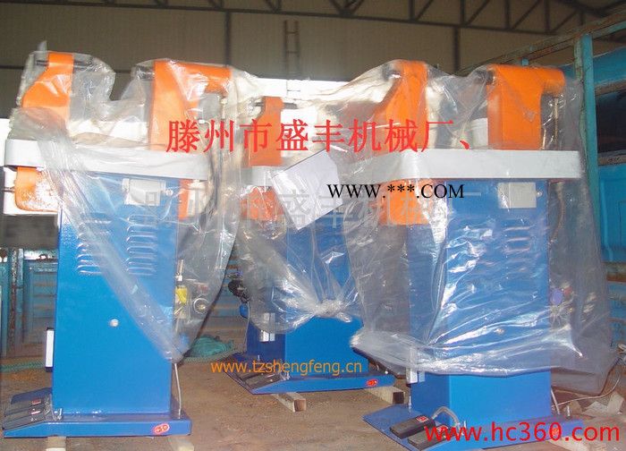 供应山东厂家制动蹄片铆接机供应滕州盛丰TM-210-100F铆制动蹄机图3