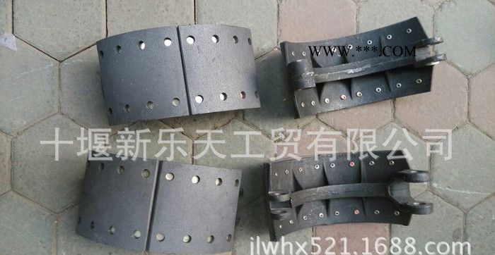 ,东风卡车配件-前制动蹄总成3501ZB1-085 开叉蹄片轴@30图2
