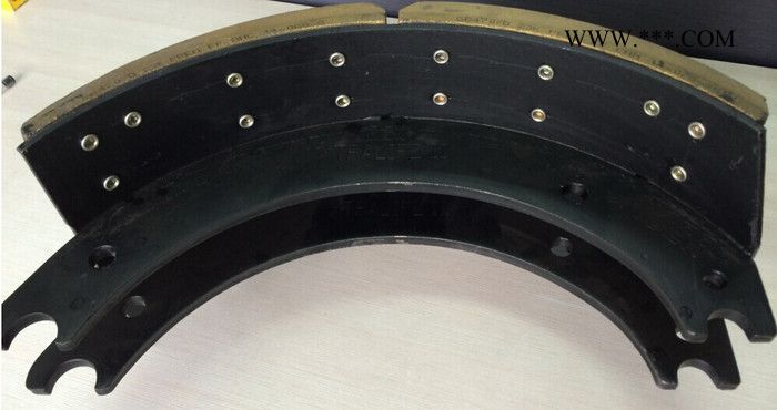 重型车刹车制动蹄总成 越克13T 4551鼓式刹车蹄/制动蹄总成图3