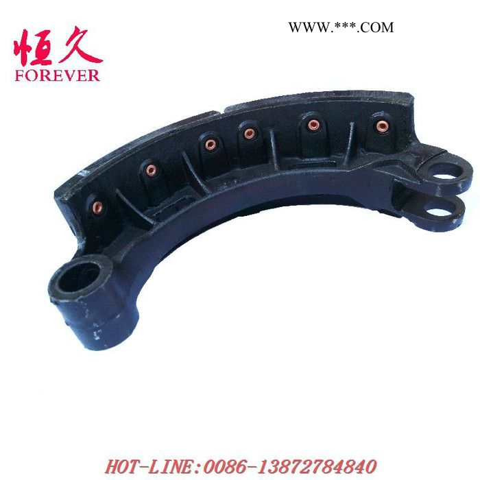 东风EQ1118GA军车配件EQ1118G前制动蹄刹车蹄3501.6B1-101图3