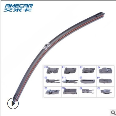 【新款雨刮器】多功能雨刷 无骨雨刷 原装款接头雨刮器 胶条图2