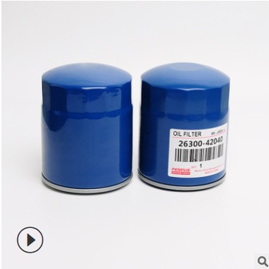 26300-42040适用现代柴油车江淮瑞风机油滤清器 机油格 机滤 滤芯图2