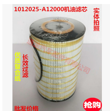 1012025-A12000一汽4DK1道依茨机油滤清器滤芯H114A300011608机滤图2