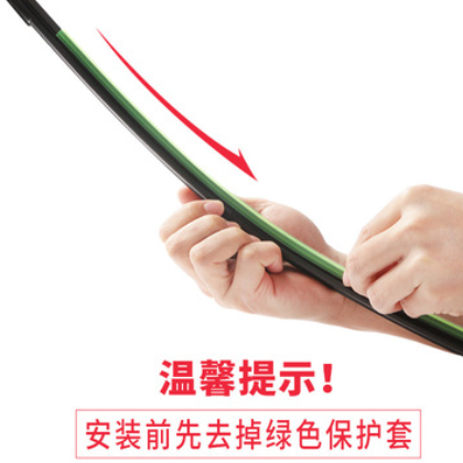 适用一汽森雅雨刮器M80/S80/R7原厂原装专用胶条片无骨雨刷条静音图3