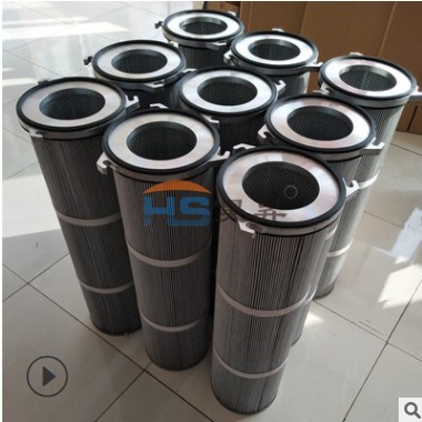 六耳卡盘滤筒320*900快拆式除尘滤芯 涂装粉末回收滤芯齐全规格图3