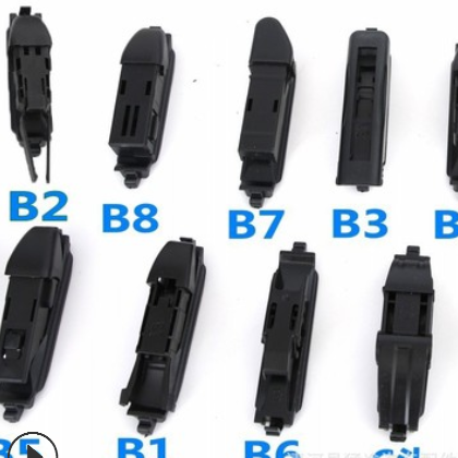 B2卡扣多功能雨刷卡扣万能雨刷器多用车型无骨雨刷换卡扣雨刮器图3