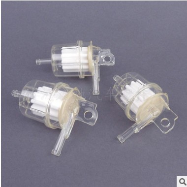 批发 夏利 汽车摩托车塑料汽油格 高分子汽油滤芯 透明滤清器图2