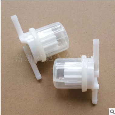 汽车摩托车 高分子汽油滤芯滤清器 塑料汽油格 过滤器 叉车燃油杯图2