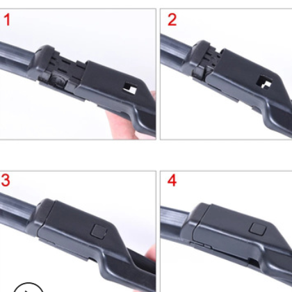 沃尔沃V60前雨刮器10 11 12 13 14151617年款大方头按钮接口雨刷图2