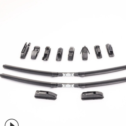 通用可替换接头多功能无骨雨刷 雨刮器 多功能雨刷十合一 雨刮片图2