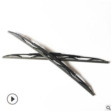 有骨雨刷405有骨雨刮器 U型挂钩接口雨刷器力美特铁骨雨刮片图3