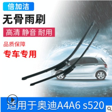 雨刷器适用于奥迪A4 A6 A8雨刮片 汽车无骨雨刷专车专用图3