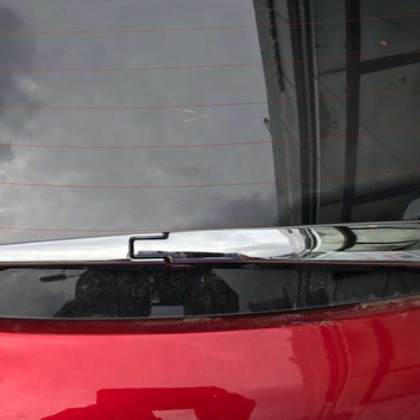 17名爵ZS后雨刷盖雨刮装饰高片 适用于名爵ZS尾门雨刷饰条改装Y图2