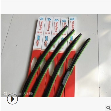 工厂直销 三节雨刮器 U型接口三段式无骨雨刷 汽车雨刷器片厂家图2