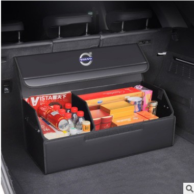 沃尔沃汽车后备箱收纳箱储物箱车载尾箱置物装饰改装内饰专用用品图3